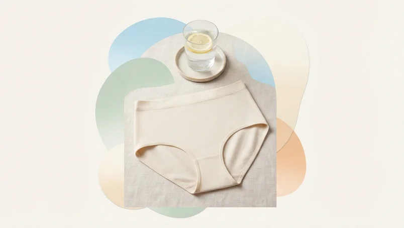 Illustration: Higiene y hábitos de vestuario: Menos es más — Molestias urinarias: hábitos de confort para el día a día